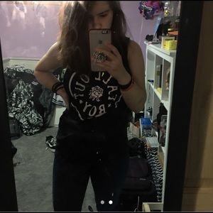 Fall out boy muscle tee